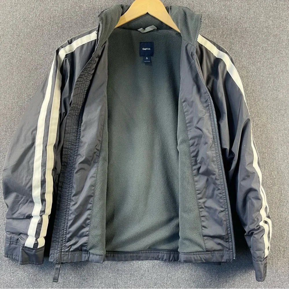 GapKids Boys Hooded Jacket with Zip-Away Hood | Size XL (12)